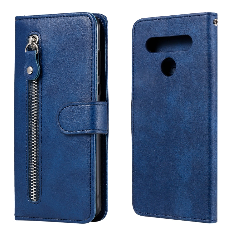 Fashion Calf Texture Zipper Horizontal Flip Leather Case with Holder & Card Slots & Wallet, For OPPO Reno4 5G, For LG K41S / K51S, For LG Velvet, For Motorola Moto G9 Play / Moto E7 Plus
