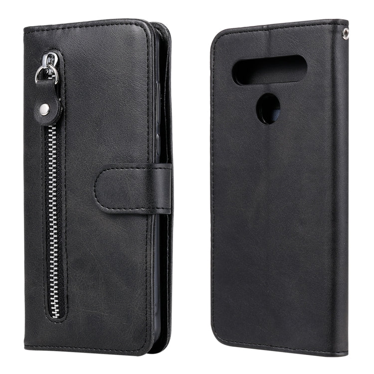 Fashion Calf Texture Zipper Horizontal Flip Leather Case with Holder & Card Slots & Wallet, For OPPO Reno4 5G, For LG K41S / K51S, For LG Velvet, For Motorola Moto G9 Play / Moto E7 Plus