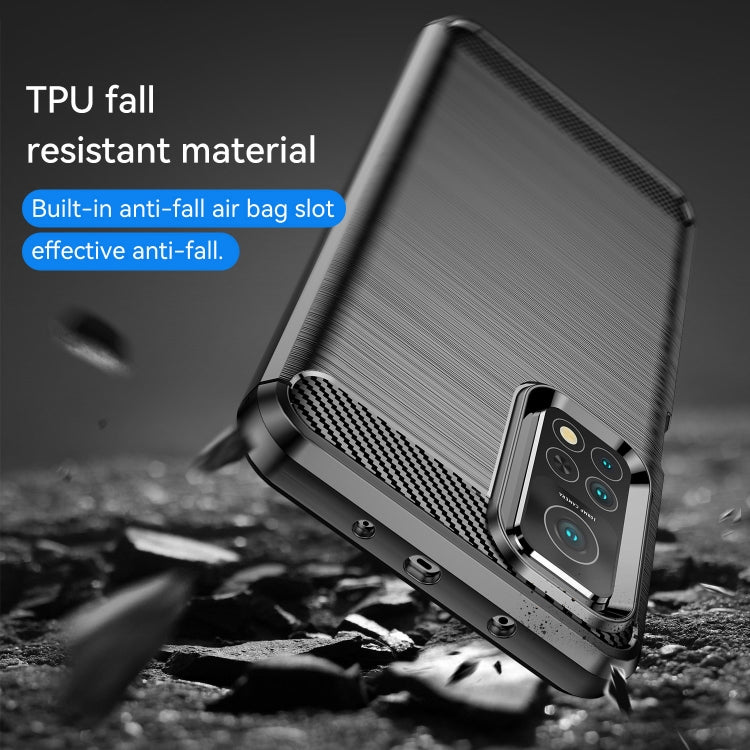 Brushed Texture Carbon Fiber TPU Case, For Xiaomi Mi 10T Pro 5G, For Xiaomi Mi 10 Ultra, For Xiaomi Mi 10T Lite 5G, For Xiaomi Poco C3, For Xiaomi Poco X3 NFC, For Xiaomi Redmi 9A, For Xiaomi Redmi 9C, For Xiaomi Redmi K30 Ultra