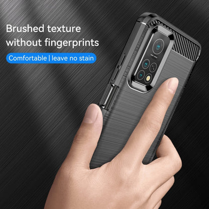 Brushed Texture Carbon Fiber TPU Case, For Xiaomi Mi 10T Pro 5G, For Xiaomi Mi 10 Ultra, For Xiaomi Mi 10T Lite 5G, For Xiaomi Poco C3, For Xiaomi Poco X3 NFC, For Xiaomi Redmi 9A, For Xiaomi Redmi 9C, For Xiaomi Redmi K30 Ultra