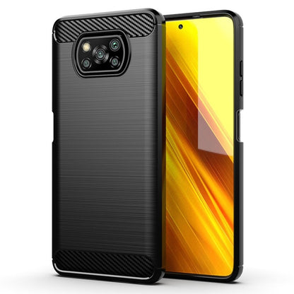 Brushed Texture Carbon Fiber TPU Case, For Xiaomi Mi 10T Pro 5G, For Xiaomi Mi 10 Ultra, For Xiaomi Mi 10T Lite 5G, For Xiaomi Poco C3, For Xiaomi Poco X3 NFC, For Xiaomi Redmi 9A, For Xiaomi Redmi 9C, For Xiaomi Redmi K30 Ultra