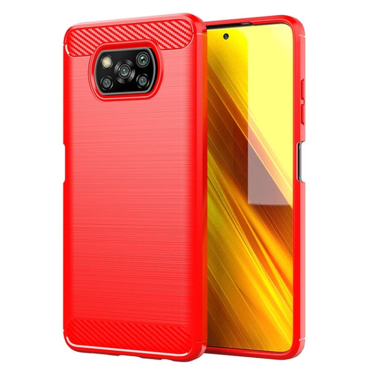 Brushed Texture Carbon Fiber TPU Case, For Xiaomi Mi 10T Pro 5G, For Xiaomi Mi 10 Ultra, For Xiaomi Mi 10T Lite 5G, For Xiaomi Poco C3, For Xiaomi Poco X3 NFC, For Xiaomi Redmi 9A, For Xiaomi Redmi 9C, For Xiaomi Redmi K30 Ultra