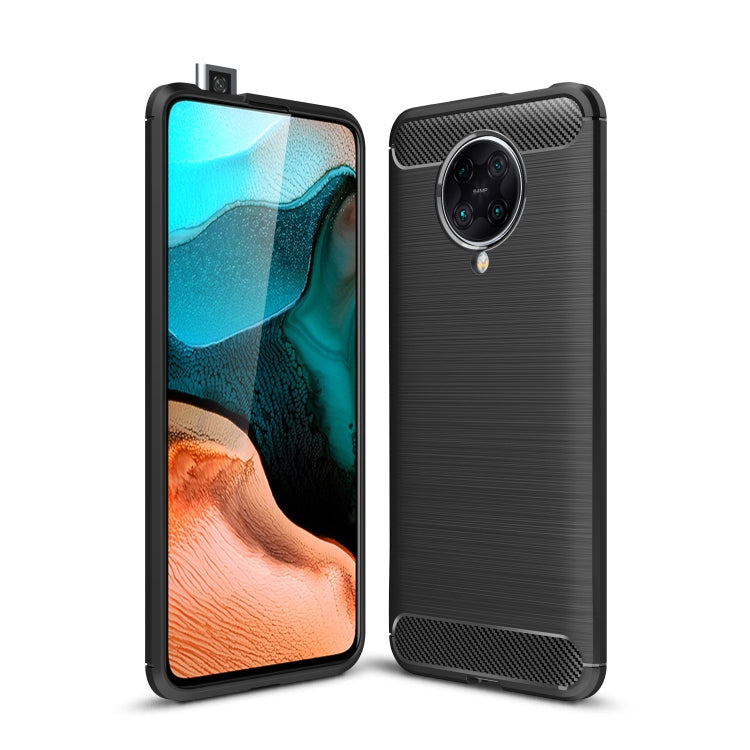 Brushed Texture Carbon Fiber TPU Case, For Xiaomi Mi 10T Pro 5G, For Xiaomi Mi 10 Ultra, For Xiaomi Mi 10T Lite 5G, For Xiaomi Poco C3, For Xiaomi Poco X3 NFC, For Xiaomi Redmi 9A, For Xiaomi Redmi 9C, For Xiaomi Redmi K30 Ultra