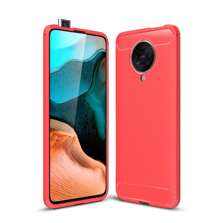 Brushed Texture Carbon Fiber TPU Case, For Xiaomi Mi 10T Pro 5G, For Xiaomi Mi 10 Ultra, For Xiaomi Mi 10T Lite 5G, For Xiaomi Poco C3, For Xiaomi Poco X3 NFC, For Xiaomi Redmi 9A, For Xiaomi Redmi 9C, For Xiaomi Redmi K30 Ultra