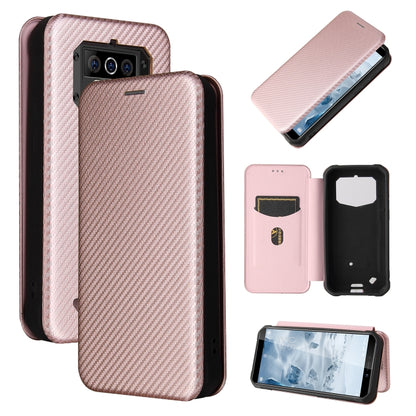 Carbon Fiber Texture Magnetic Horizontal Flip TPU + PC + PU Leather Case with Card Slot, For DOOGEE N30, For Fujitsu Arrows NX9 F-52A, For Oukitel WP5 / WP5 Pro, For Motorola Moto G9 Power, For LG K92 5G