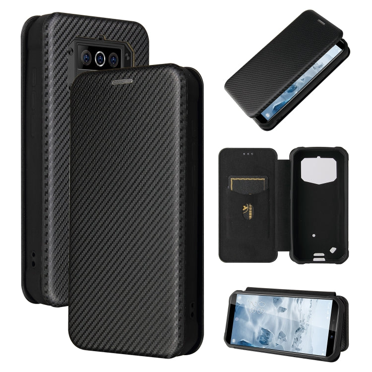 Carbon Fiber Texture Magnetic Horizontal Flip TPU + PC + PU Leather Case with Card Slot, For DOOGEE N30, For Fujitsu Arrows NX9 F-52A, For Oukitel WP5 / WP5 Pro, For Motorola Moto G9 Power, For LG K92 5G