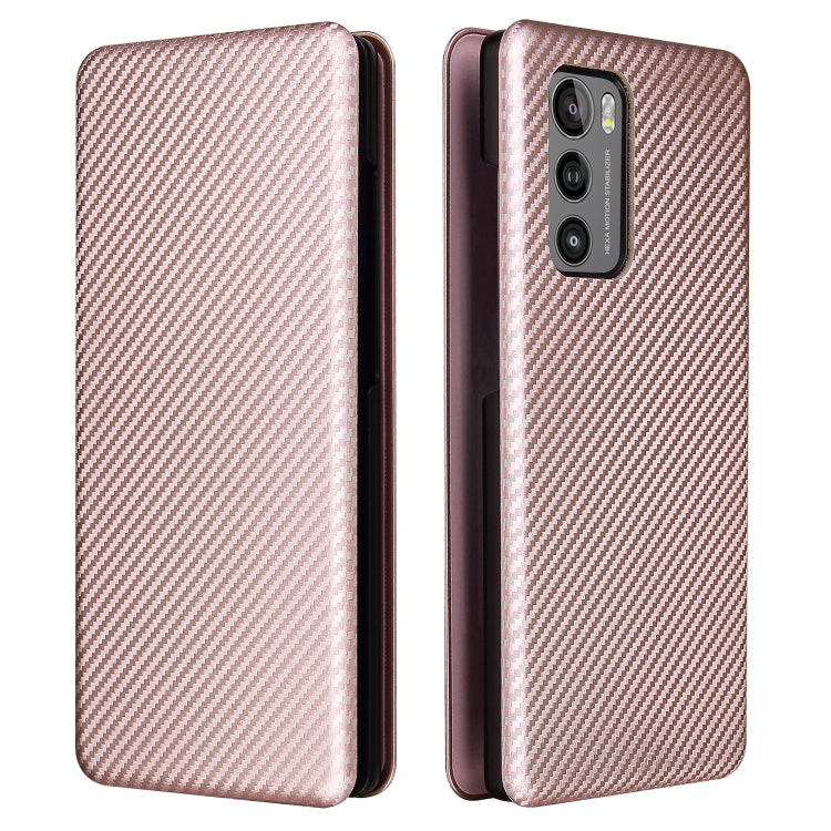 Carbon Fiber Texture Magnetic Horizontal Flip TPU + PC + PU Leather Case with Card Slot, For LG Wing 5G, For LG Wing 5G with Buckle, For OPPO A72 5G, For OPPO A15, For Motorola Moto  G9 Power