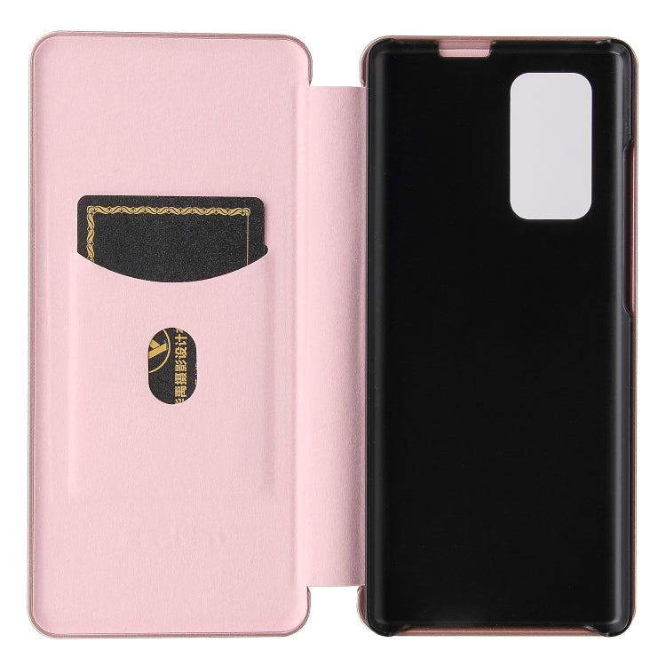Carbon Fiber Texture Magnetic Horizontal Flip TPU + PC + PU Leather Case with Card Slot, For LG Wing 5G, For LG Wing 5G with Buckle, For OPPO A72 5G, For OPPO A15, For Motorola Moto  G9 Power