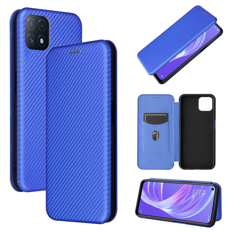 Carbon Fiber Texture Magnetic Horizontal Flip TPU + PC + PU Leather Case with Card Slot, For LG Wing 5G, For LG Wing 5G with Buckle, For OPPO A72 5G, For OPPO A15, For Motorola Moto  G9 Power