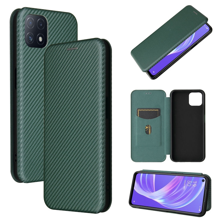 Carbon Fiber Texture Magnetic Horizontal Flip TPU + PC + PU Leather Case with Card Slot, For LG Wing 5G, For LG Wing 5G with Buckle, For OPPO A72 5G, For OPPO A15, For Motorola Moto  G9 Power