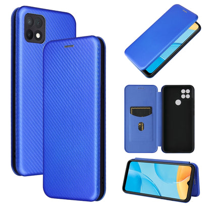 Carbon Fiber Texture Magnetic Horizontal Flip TPU + PC + PU Leather Case with Card Slot, For LG Wing 5G, For LG Wing 5G with Buckle, For OPPO A72 5G, For OPPO A15, For Motorola Moto  G9 Power