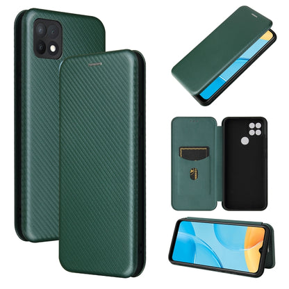 Carbon Fiber Texture Magnetic Horizontal Flip TPU + PC + PU Leather Case with Card Slot, For LG Wing 5G, For LG Wing 5G with Buckle, For OPPO A72 5G, For OPPO A15, For Motorola Moto  G9 Power
