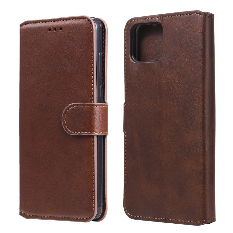 Classic Calf Texture PU + TPU Horizontal Flip Leather Case, with Holder & Card Slots & Wallet, For OPPO F17 / A73, For OPPO F17 Pro / A93, For OPPO Realme 7i / C17, For OPPO Realme 7 / Narzo 20 Pro