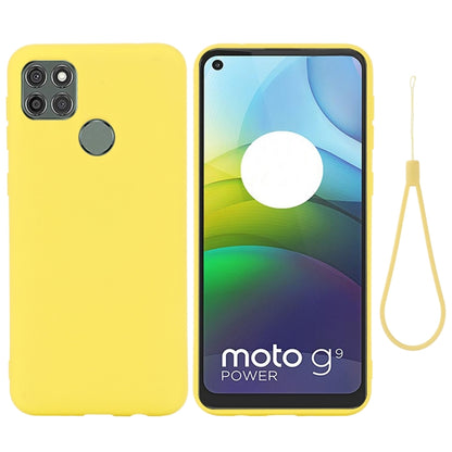Pure Color Liquid Silicone Shockproof Full Coverage Case, For OnePlus 8T / 8T+ 5G, For Motorola Moto G9 Power