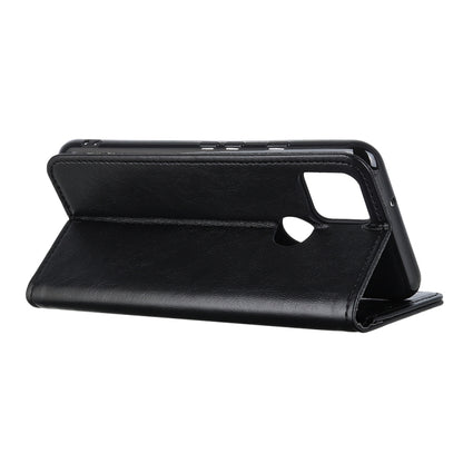 Magnetic Crazy Horse Texture Horizontal Flip Leather Case with Holder & Card Slots & Wallet, For OPPO A15, For Samsung Galaxy A02s 164