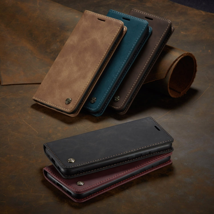CaseMe-013 Multifunctional Retro Frosted Horizontal Flip Leather Case with Card Slot & Holder & Wallet, For OnePlus 8T, For Samsung Galaxy A21s, For Samsung Galaxy A42 5G, For Huawei P Smart 2021, For Xiaomi Mi 10T Lite 5G                              ...