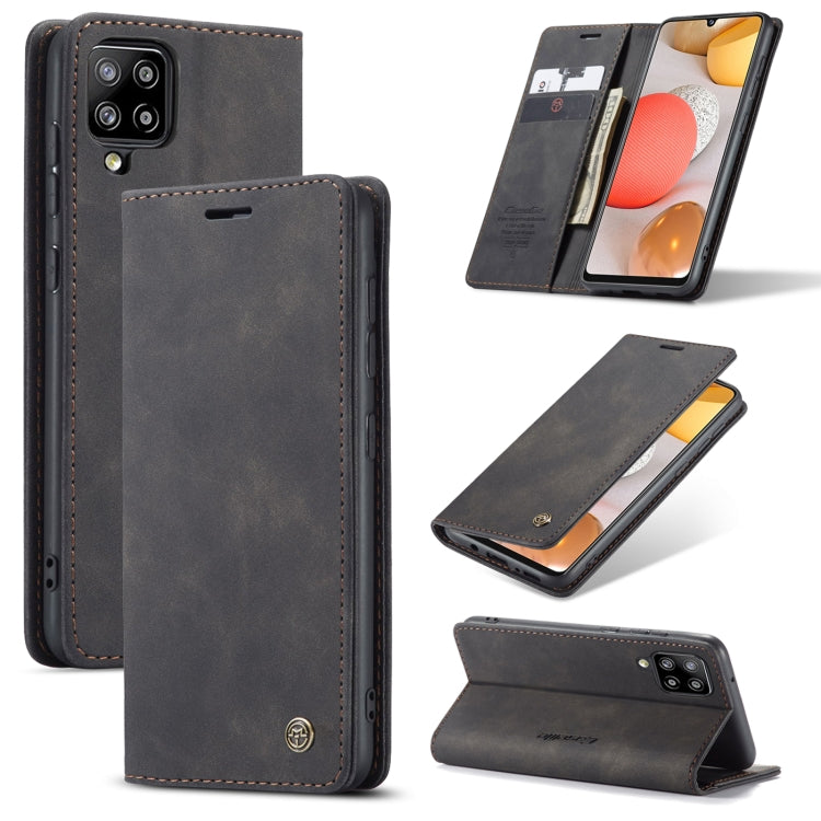 CaseMe-013 Multifunctional Retro Frosted Horizontal Flip Leather Case with Card Slot & Holder & Wallet, For OnePlus 8T, For Samsung Galaxy A21s, For Samsung Galaxy A42 5G, For Huawei P Smart 2021, For Xiaomi Mi 10T Lite 5G                              ...