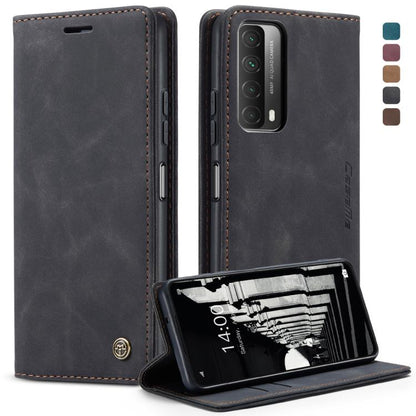 CaseMe-013 Multifunctional Retro Frosted Horizontal Flip Leather Case with Card Slot & Holder & Wallet, For OnePlus 8T, For Samsung Galaxy A21s, For Samsung Galaxy A42 5G, For Huawei P Smart 2021, For Xiaomi Mi 10T Lite 5G                              ...