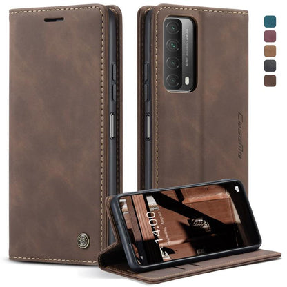 CaseMe-013 Multifunctional Retro Frosted Horizontal Flip Leather Case with Card Slot & Holder & Wallet, For OnePlus 8T, For Samsung Galaxy A21s, For Samsung Galaxy A42 5G, For Huawei P Smart 2021, For Xiaomi Mi 10T Lite 5G                              ...