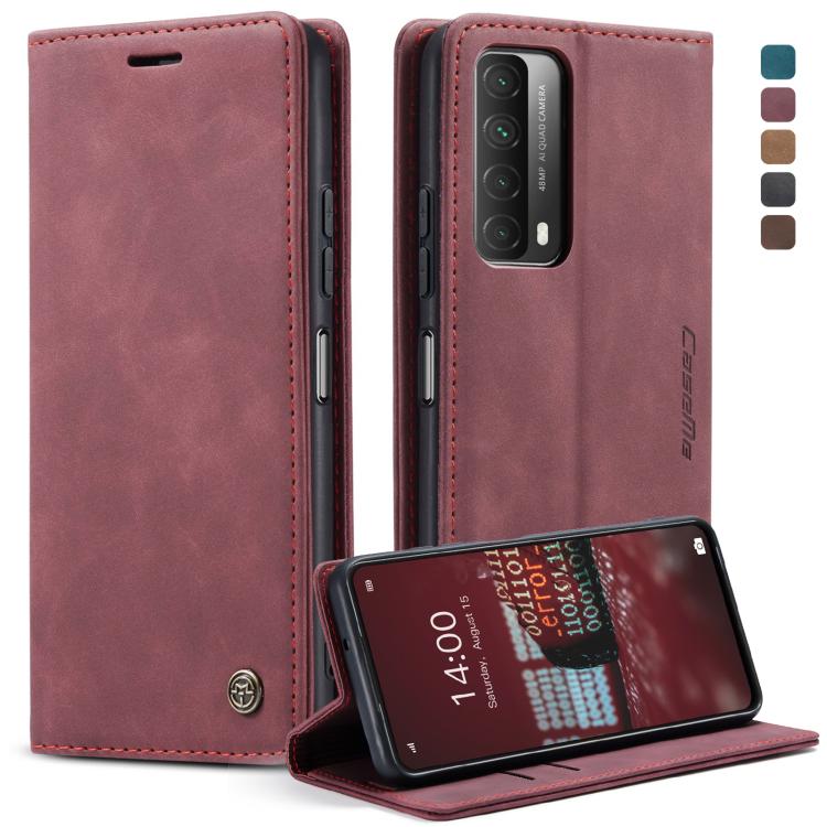 CaseMe-013 Multifunctional Retro Frosted Horizontal Flip Leather Case with Card Slot & Holder & Wallet, For OnePlus 8T, For Samsung Galaxy A21s, For Samsung Galaxy A42 5G, For Huawei P Smart 2021, For Xiaomi Mi 10T Lite 5G                              ...