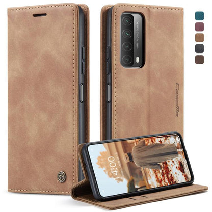 CaseMe-013 Multifunctional Retro Frosted Horizontal Flip Leather Case with Card Slot & Holder & Wallet, For OnePlus 8T, For Samsung Galaxy A21s, For Samsung Galaxy A42 5G, For Huawei P Smart 2021, For Xiaomi Mi 10T Lite 5G                              ...