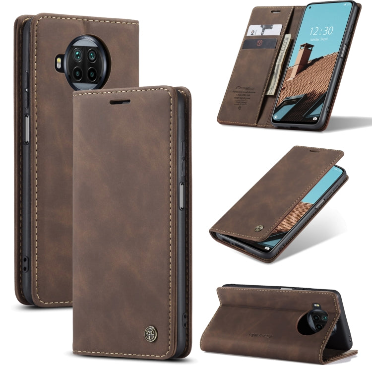 CaseMe-013 Multifunctional Retro Frosted Horizontal Flip Leather Case with Card Slot & Holder & Wallet, For OnePlus 8T, For Samsung Galaxy A21s, For Samsung Galaxy A42 5G, For Huawei P Smart 2021, For Xiaomi Mi 10T Lite 5G                              ...