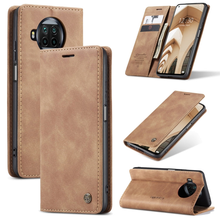 CaseMe-013 Multifunctional Retro Frosted Horizontal Flip Leather Case with Card Slot & Holder & Wallet, For OnePlus 8T, For Samsung Galaxy A21s, For Samsung Galaxy A42 5G, For Huawei P Smart 2021, For Xiaomi Mi 10T Lite 5G                              ...