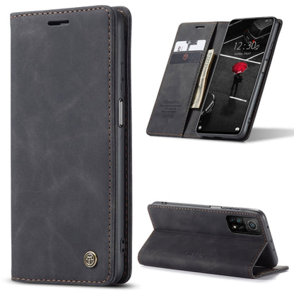 CaseMe-013 Multifunctional Retro Frosted Horizontal Flip Leather Case with Card Slot & Holder & Wallet, For OnePlus 8T, For Samsung Galaxy A21s, For Samsung Galaxy A42 5G, For Huawei P Smart 2021, For Xiaomi Mi 10T Lite 5G                              ...