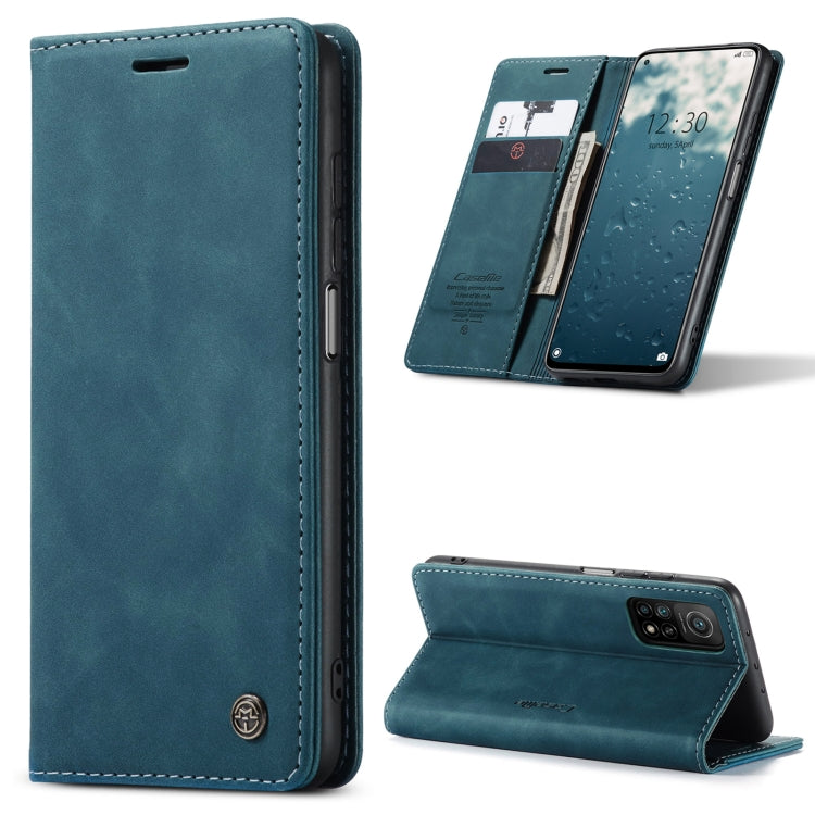 CaseMe-013 Multifunctional Retro Frosted Horizontal Flip Leather Case with Card Slot & Holder & Wallet, For OnePlus 8T, For Samsung Galaxy A21s, For Samsung Galaxy A42 5G, For Huawei P Smart 2021, For Xiaomi Mi 10T Lite 5G                              ...