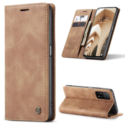 CaseMe-013 Multifunctional Retro Frosted Horizontal Flip Leather Case with Card Slot & Holder & Wallet, For OnePlus 8T, For Samsung Galaxy A21s, For Samsung Galaxy A42 5G, For Huawei P Smart 2021, For Xiaomi Mi 10T Lite 5G                              ...
