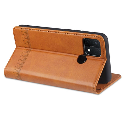 AZNS Magnetic Calf Texture Horizontal Flip Leather Case with Card Slots & Holder & Wallet, For OPPO A15, For vivo Y20, For vivo Y70s / Y51s / IQOO U1, For Samsung Galaxy A42 5G