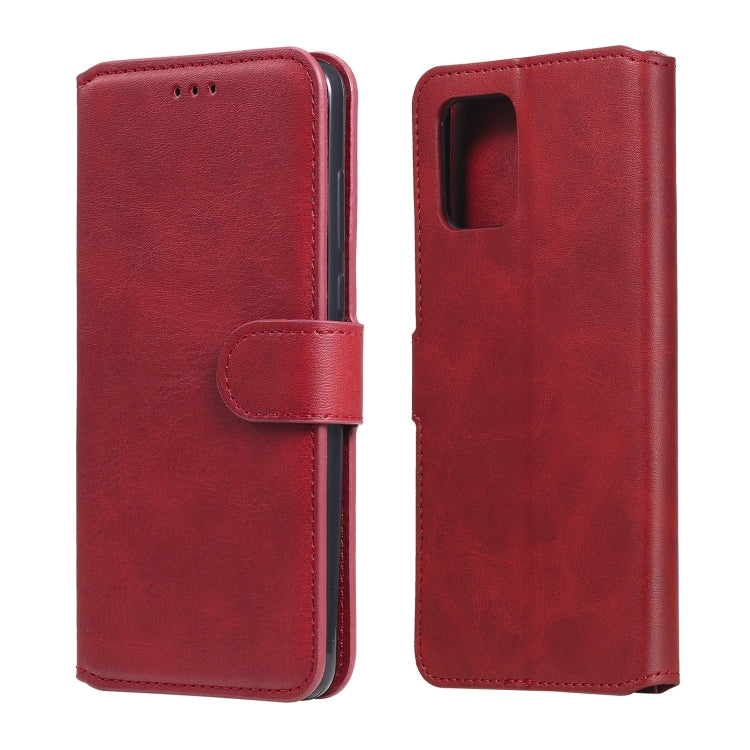 Classic Calf Texture PU + TPU Horizontal Flip Leather Case, with Holder & Card Slots & Wallet, For Samsung Galaxy A42 5G, For Samsung Galaxy M01, For Samsung Galaxy M31s, For Samsung Galaxy M51 Side-mounted Fingerprint