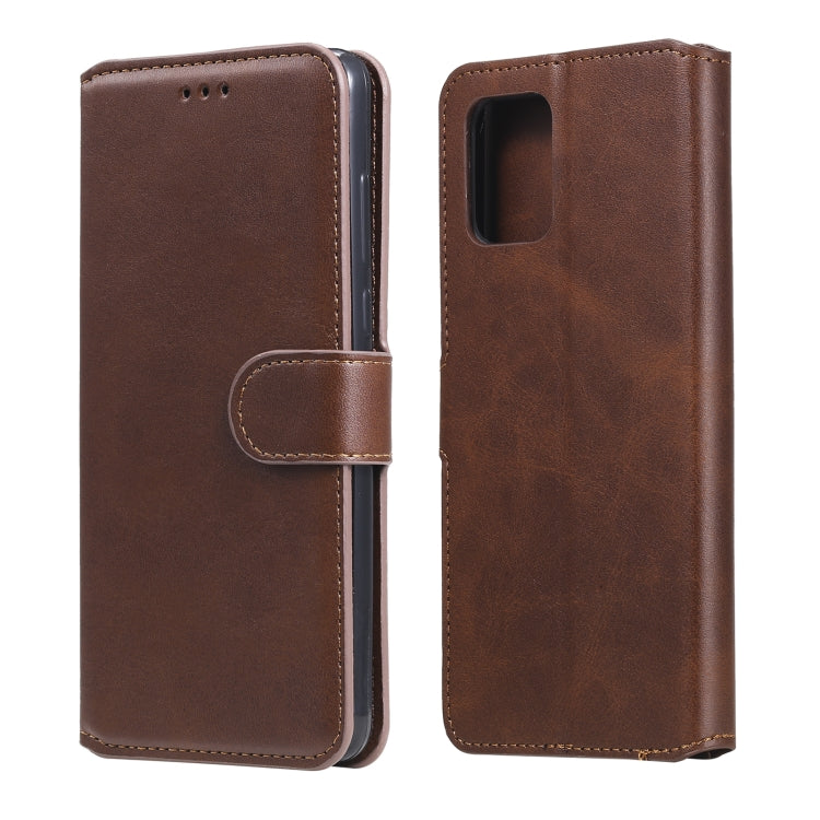 Classic Calf Texture PU + TPU Horizontal Flip Leather Case, with Holder & Card Slots & Wallet, For Samsung Galaxy A42 5G, For Samsung Galaxy M01, For Samsung Galaxy M31s, For Samsung Galaxy M51 Side-mounted Fingerprint