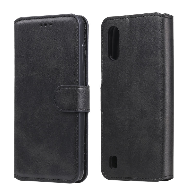 Classic Calf Texture PU + TPU Horizontal Flip Leather Case, with Holder & Card Slots & Wallet, For Samsung Galaxy A42 5G, For Samsung Galaxy M01, For Samsung Galaxy M31s, For Samsung Galaxy M51 Side-mounted Fingerprint