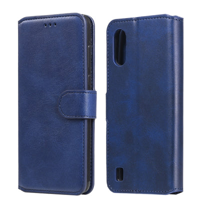 Classic Calf Texture PU + TPU Horizontal Flip Leather Case, with Holder & Card Slots & Wallet, For Samsung Galaxy A42 5G, For Samsung Galaxy M01, For Samsung Galaxy M31s, For Samsung Galaxy M51 Side-mounted Fingerprint