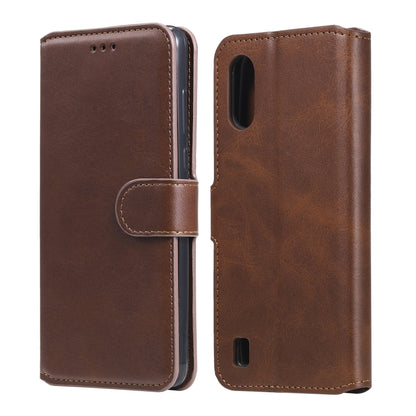 Classic Calf Texture PU + TPU Horizontal Flip Leather Case, with Holder & Card Slots & Wallet, For Samsung Galaxy A42 5G, For Samsung Galaxy M01, For Samsung Galaxy M31s, For Samsung Galaxy M51 Side-mounted Fingerprint