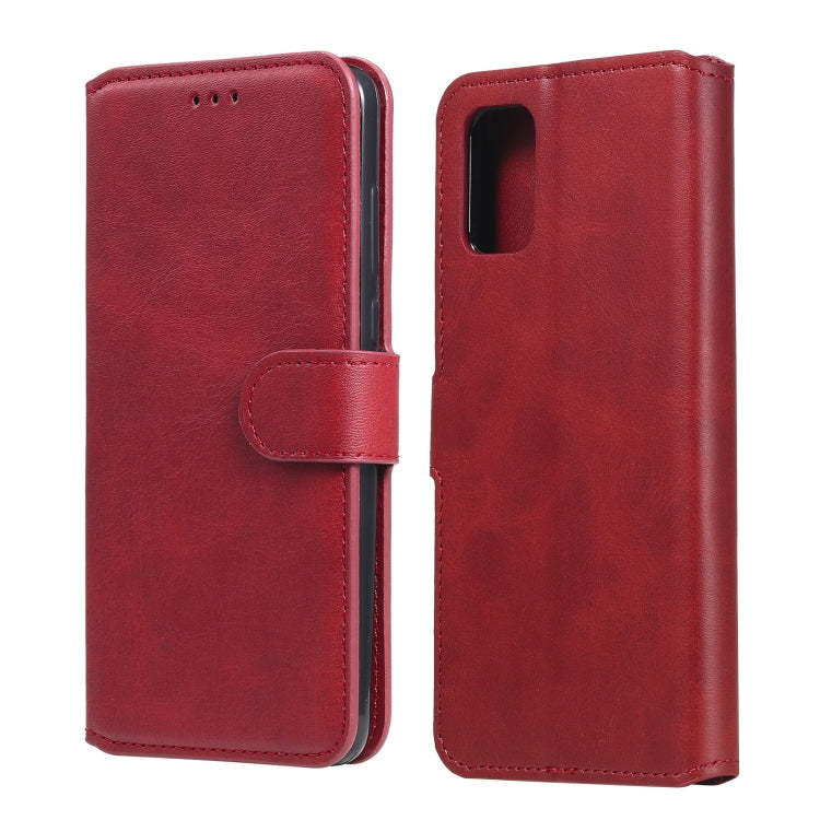 Classic Calf Texture PU + TPU Horizontal Flip Leather Case, with Holder & Card Slots & Wallet, For Samsung Galaxy A42 5G, For Samsung Galaxy M01, For Samsung Galaxy M31s, For Samsung Galaxy M51 Side-mounted Fingerprint