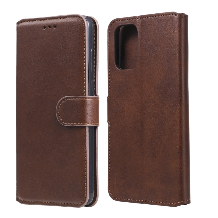 Classic Calf Texture PU + TPU Horizontal Flip Leather Case, with Holder & Card Slots & Wallet, For Samsung Galaxy S20 FE, For Xiaomi Mi 10T Pro, For Xiaomi Poco X3 NFC, For OnePlus 8T
