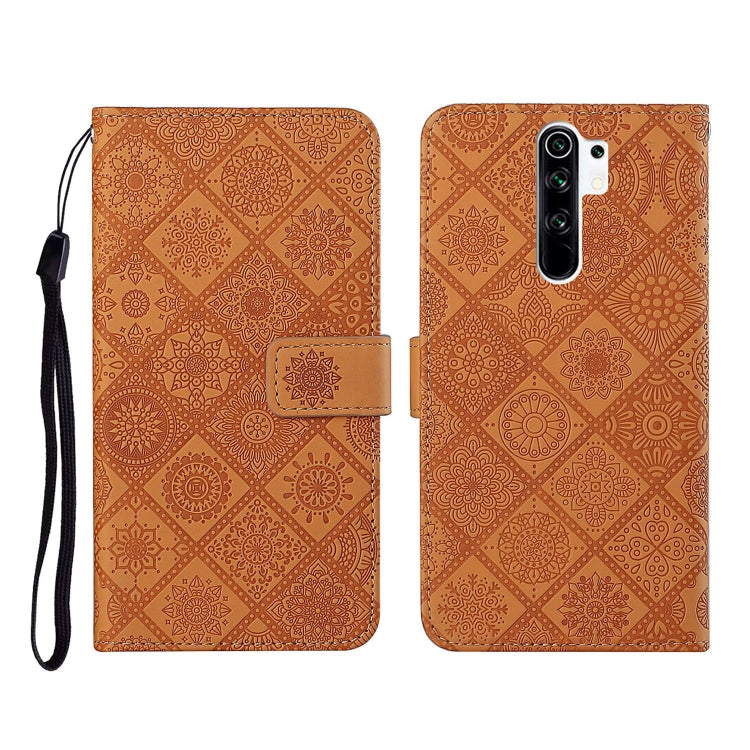 Ethnic Style Embossed Pattern Horizontal Flip Leather Case with Holder & Card Slots & Wallet & Lanyard, For Xiaomi Redmi 9, For Xiaomi Redmi 9A, For Xiaomi Redmi 9C