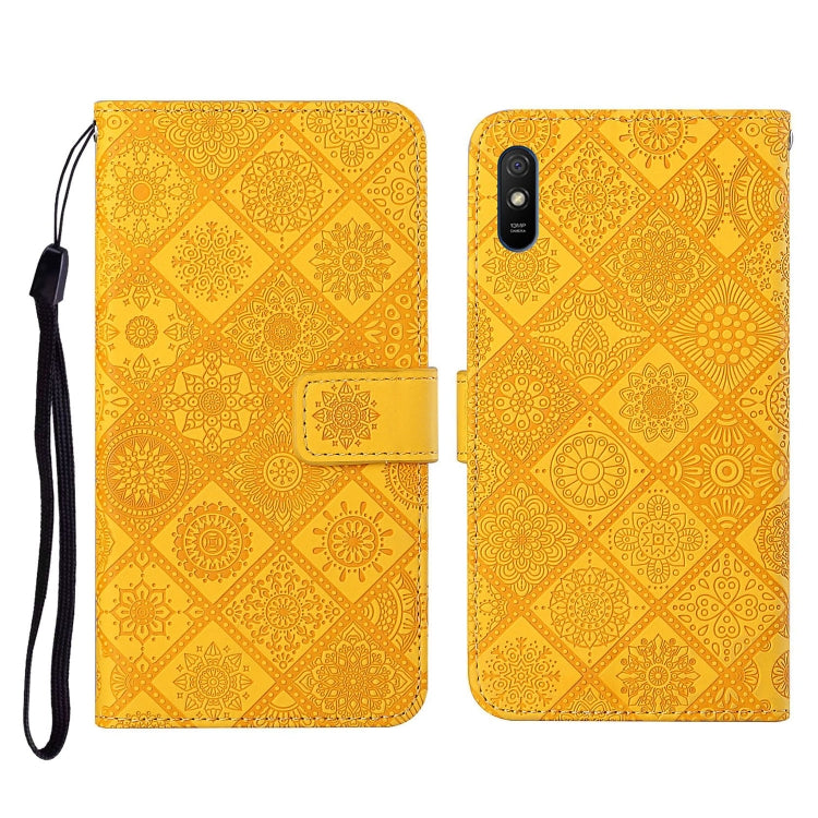 Ethnic Style Embossed Pattern Horizontal Flip Leather Case with Holder & Card Slots & Wallet & Lanyard, For Xiaomi Redmi 9, For Xiaomi Redmi 9A, For Xiaomi Redmi 9C