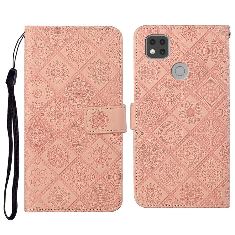 Ethnic Style Embossed Pattern Horizontal Flip Leather Case with Holder & Card Slots & Wallet & Lanyard, For Xiaomi Redmi 9, For Xiaomi Redmi 9A, For Xiaomi Redmi 9C