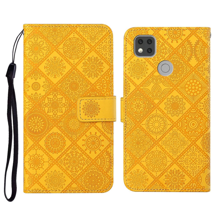 Ethnic Style Embossed Pattern Horizontal Flip Leather Case with Holder & Card Slots & Wallet & Lanyard, For Xiaomi Redmi 9, For Xiaomi Redmi 9A, For Xiaomi Redmi 9C