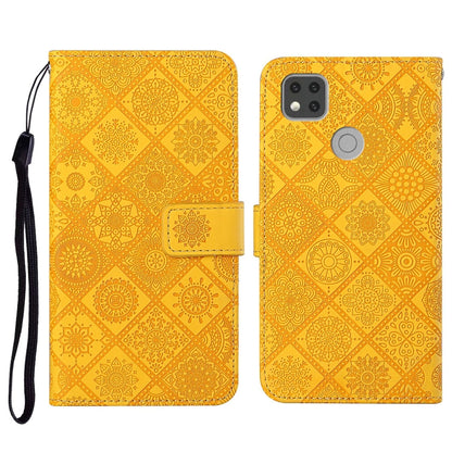 Ethnic Style Embossed Pattern Horizontal Flip Leather Case with Holder & Card Slots & Wallet & Lanyard, For Xiaomi Redmi 9, For Xiaomi Redmi 9A, For Xiaomi Redmi 9C