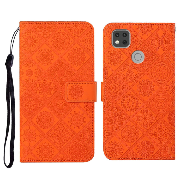 Ethnic Style Embossed Pattern Horizontal Flip Leather Case with Holder & Card Slots & Wallet & Lanyard, For Xiaomi Redmi 9, For Xiaomi Redmi 9A, For Xiaomi Redmi 9C