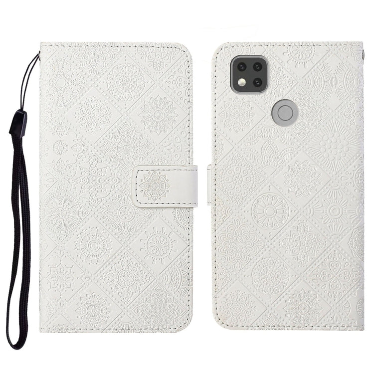 Ethnic Style Embossed Pattern Horizontal Flip Leather Case with Holder & Card Slots & Wallet & Lanyard, For Xiaomi Redmi 9, For Xiaomi Redmi 9A, For Xiaomi Redmi 9C