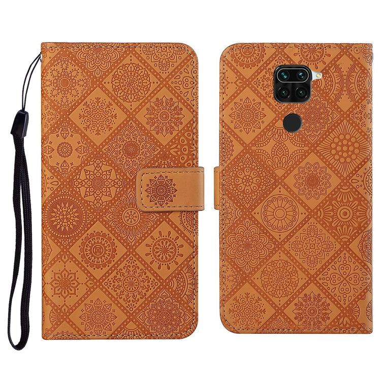 Ethnic Style Embossed Pattern Horizontal Flip Leather Case with Holder & Card Slots & Wallet & Lanyard, For Xiaomi Redmi Note 9, For Xiaomi Redmi Note 9 Pro, For Xiaomi Mi 10 5G
