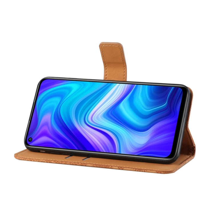 Ethnic Style Embossed Pattern Horizontal Flip Leather Case with Holder & Card Slots & Wallet & Lanyard, For Xiaomi Redmi Note 9, For Xiaomi Redmi Note 9 Pro, For Xiaomi Mi 10 5G