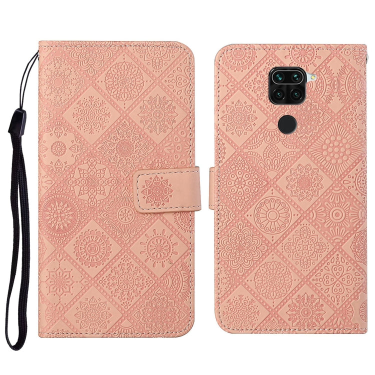 Ethnic Style Embossed Pattern Horizontal Flip Leather Case with Holder & Card Slots & Wallet & Lanyard, For Xiaomi Redmi Note 9, For Xiaomi Redmi Note 9 Pro, For Xiaomi Mi 10 5G