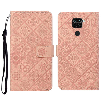 Ethnic Style Embossed Pattern Horizontal Flip Leather Case with Holder & Card Slots & Wallet & Lanyard, For Xiaomi Redmi Note 9, For Xiaomi Redmi Note 9 Pro, For Xiaomi Mi 10 5G