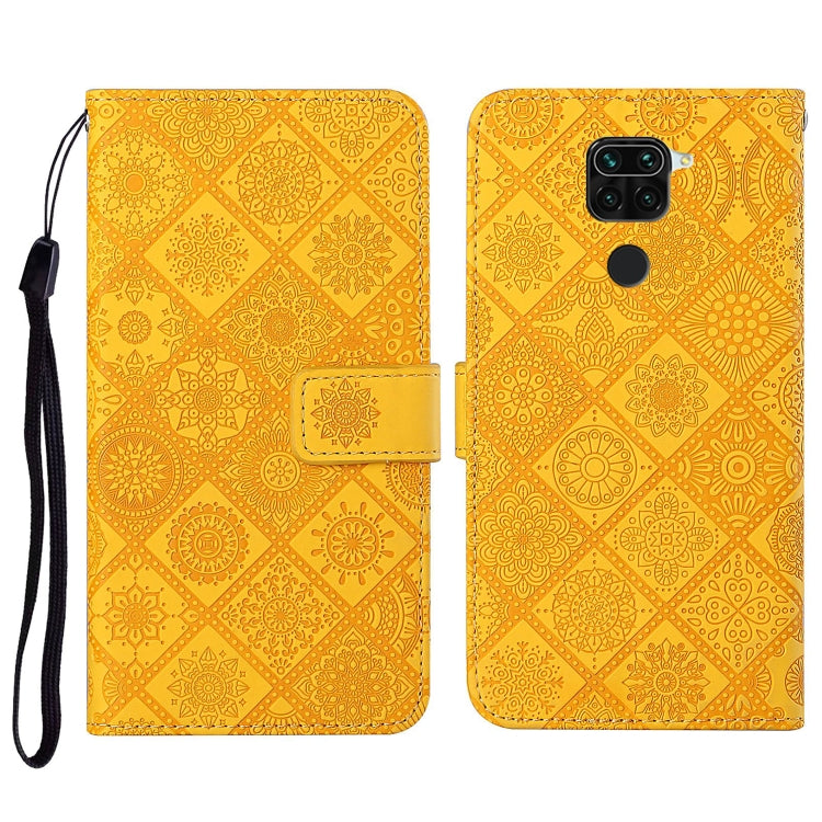 Ethnic Style Embossed Pattern Horizontal Flip Leather Case with Holder & Card Slots & Wallet & Lanyard, For Xiaomi Redmi Note 9, For Xiaomi Redmi Note 9 Pro, For Xiaomi Mi 10 5G